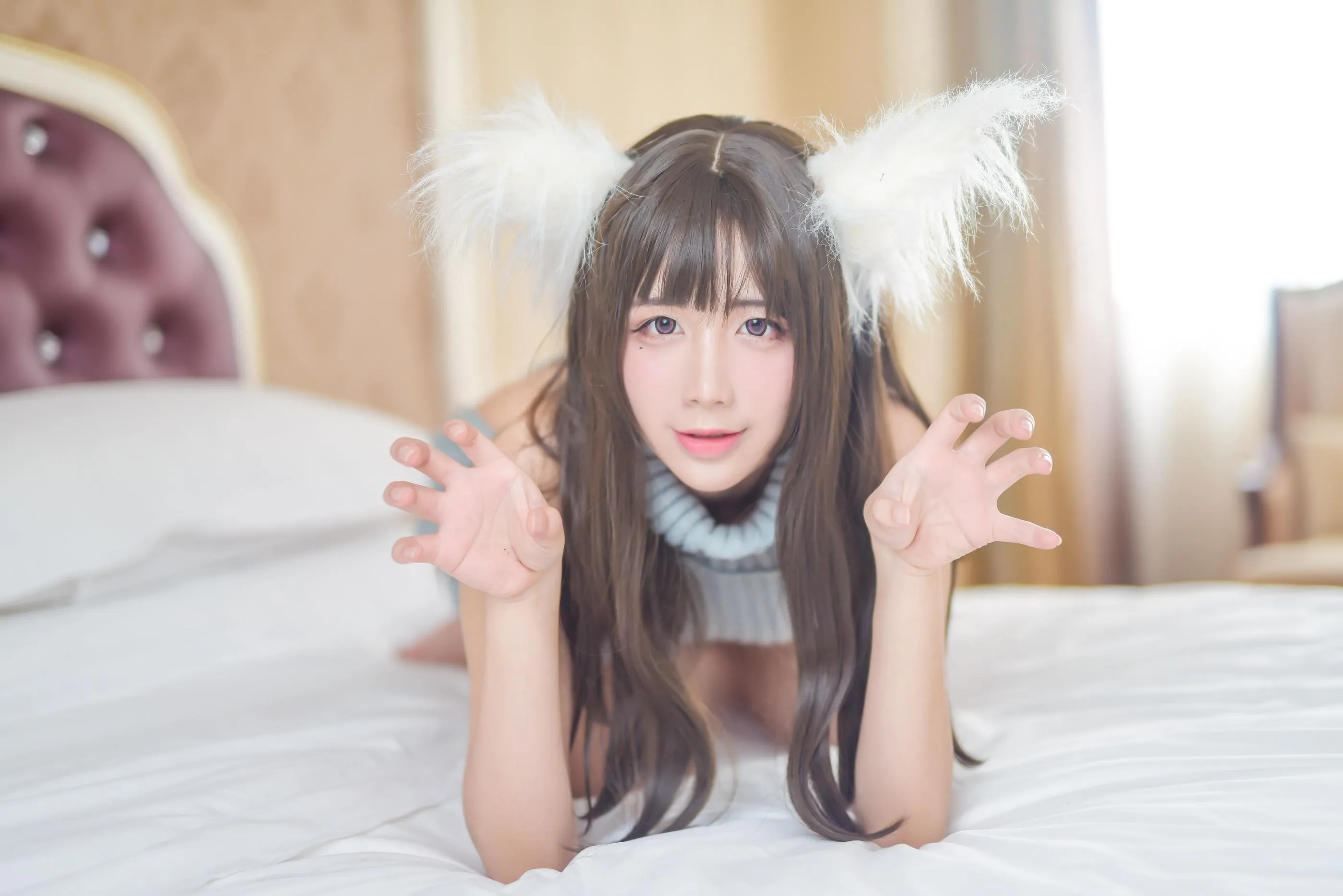 NO.29 九曲Jean-露背毛衣 [44P]插图4